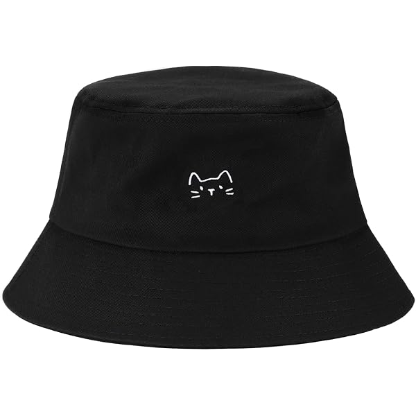 Fashion Bucket Hat For Women & Men - Packable Sun Hat With Wide Brim, Watercolor Floral Print