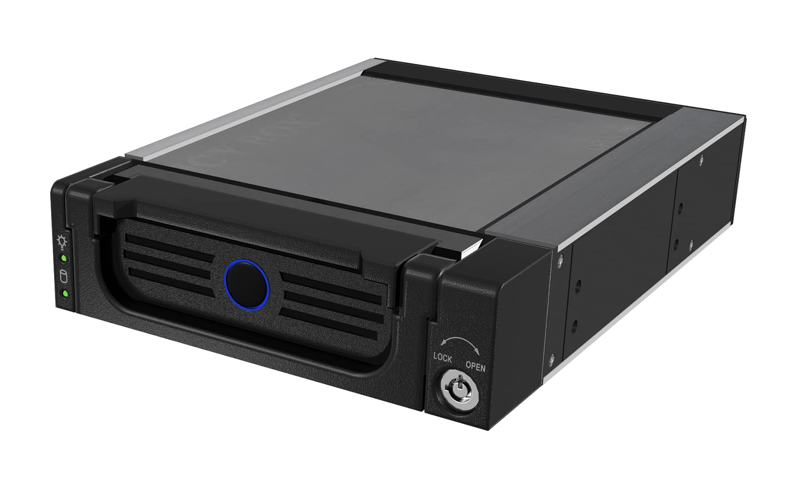 IB-138SK-B-II Tagan Icy Box Blk 3.5IN Sata Enclosure Trayless Rack