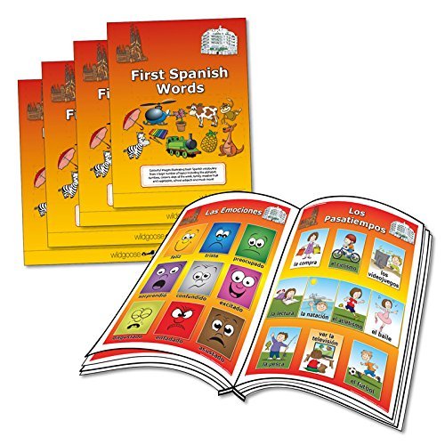 Wildgoose Education SP1151 First Spanish Words Book (Pack of 5)