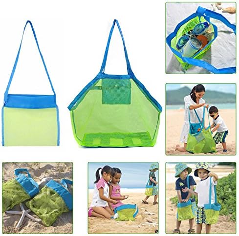 Helencasa Large Mesh Beach Bag &amp; Mesh Tote Bag~Summer Fun for Children &amp; Adults~ Exclusively Designed (Pink/Pink)