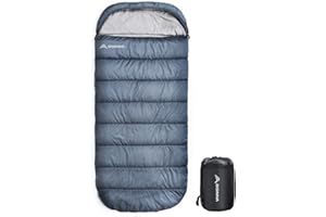 BISINNA XXL Sleeping Bag(90.55"x39.37") for Big and Tall Adults,3-4 Seasons Plus Size Warm and Comfortable Waterproof Lightweight Sleeping Bag Great for Camping Backpacking Hiking Indoor & Outdoor