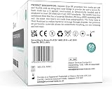 Omnitex Black 3Ply IIR Medical Face Mask EN14683:2019 Pack 50 view 3
