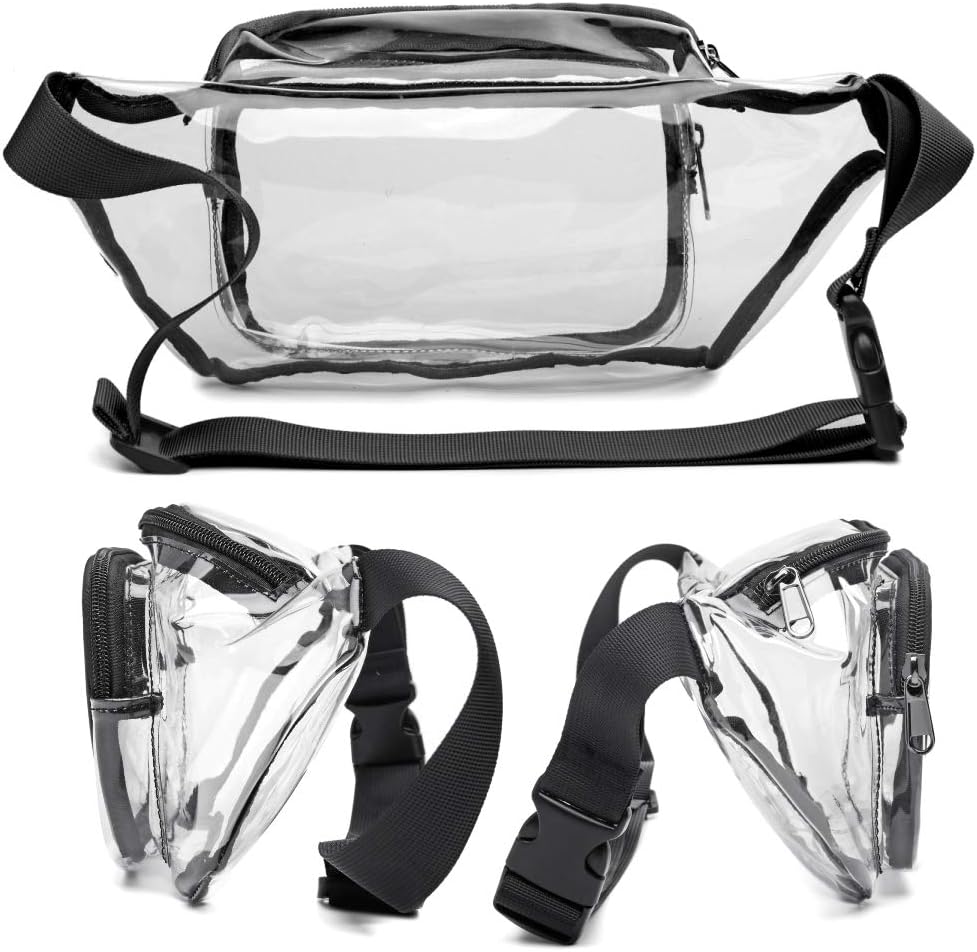 Clear Fanny Pack Stadium Approved, Ace Teah