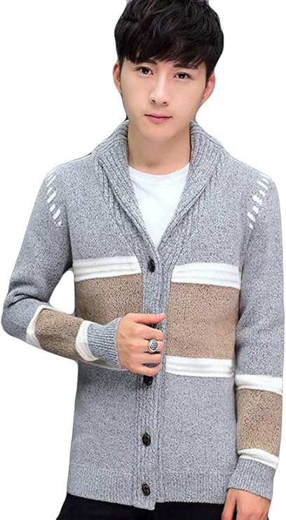 ニカ メンズ カットソー 薄手 コート セーター メンズ カーディガン メンズ ファッション ニットコート メンズ カーディガン ストレッチ おしゃれ 韓国風 薄手 カーディガン カーディガン 通販 Amazon
