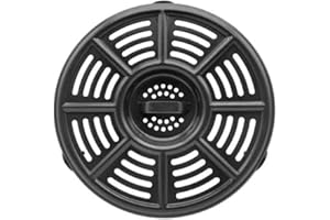 HanOaki Air Fryer Grill Tray For AF100 To AF161 With Perforated Crisper Plate, NonStick Coated Steel For Easy Cleaning And Sa