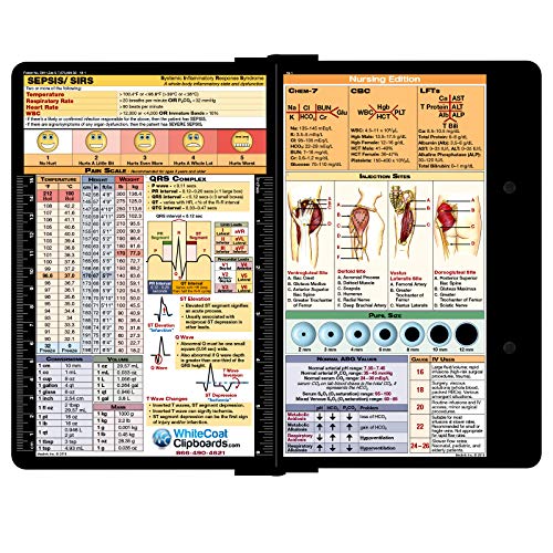 WhiteCoat Clipboard - Blackout - Nursing Edition