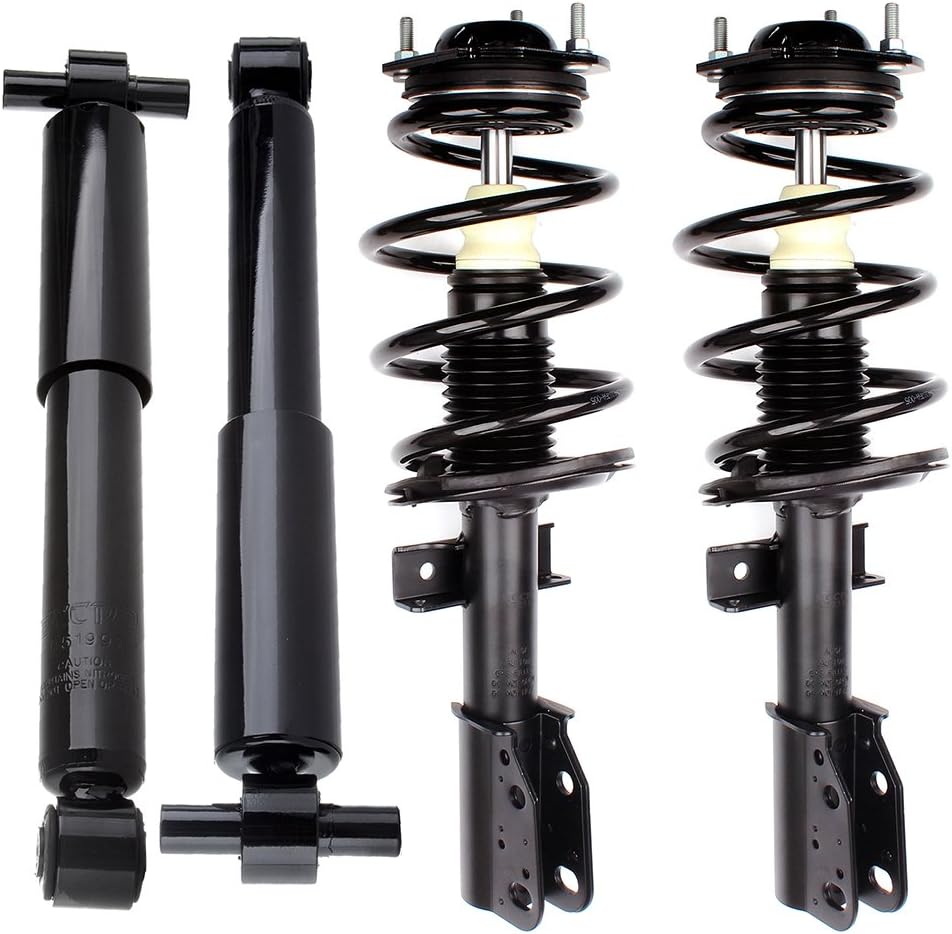 Stutstore Complete Strut Assemblies, Front Rear Left & Right Driver & Passenger Side Struts Spring Assembly Compatible for GMC Acadia