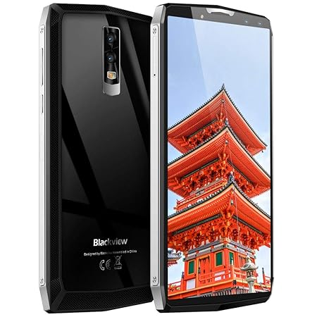 Blackview P10000Pro Smartphone, 11000mAh Akku mit 5V/5A Schnelles Laden, 16MP + 13MP Vier Kameras mit 18:9 FHD 6.0 Zoll Displ