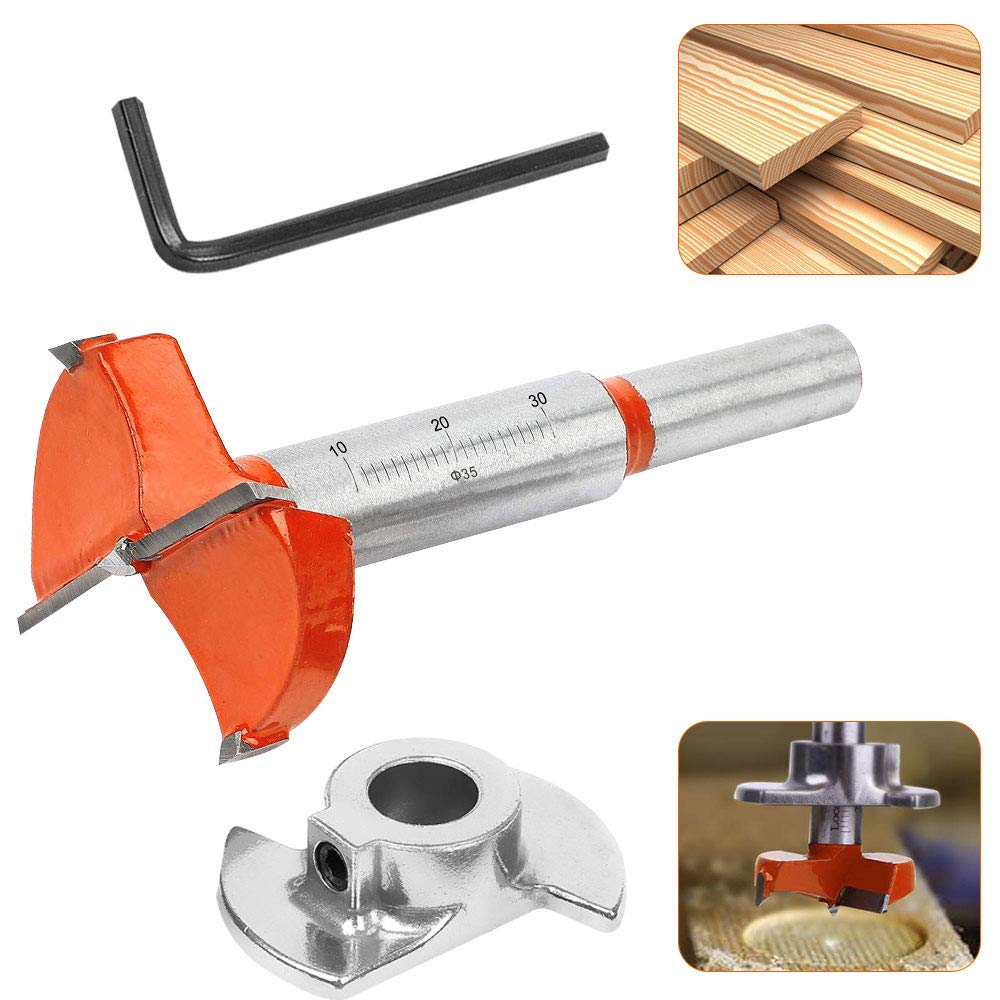 BROCA FORSTNER 35 Mm -BOSENKO- CON TOPE DE PROFUNDIDAD | EL ARTESANO