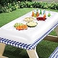 Inflatable Pool Table Serving Bar - 2 pack Large Buffet Tray Server With Drain Plug - Keep Your Salads & Beverages Ice Cold - For Parties Indor & Outdoor use Bar Party Accessories - Kitchen Dreamers