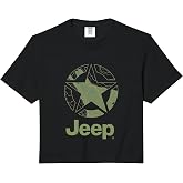 Jeep Army Star Map Comfort Colors Crop Top