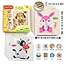 Smart Kids Service - Wooden Puzzles for Toddlers - 5 Pack - Kids Puzzles Age 3+ Years Toddlers Puzzles for Kids Boys and Girls - Pets Set - Cat - Dog - Horse - Rabbit - Cow - 48 pcs.