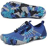 LIZRHA Water Shoes for Men and Women Quick Dry Aqua Swim Barefoot Shoes for Outdoor Fishing Beach Pool Boat Surfing Walking Water Park and Yoqa Activities