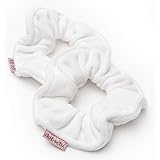 Kitsch Ultra Soft Microfiber Hair Drying Scrunchies for Frizz Free, Heatless Hair Drying, Towel Scrunchies, 2 Pack, White