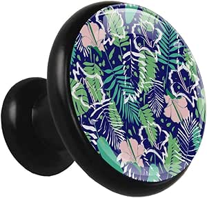 Buganvilla tropical Tirón del gabinete perillas redondas de metal