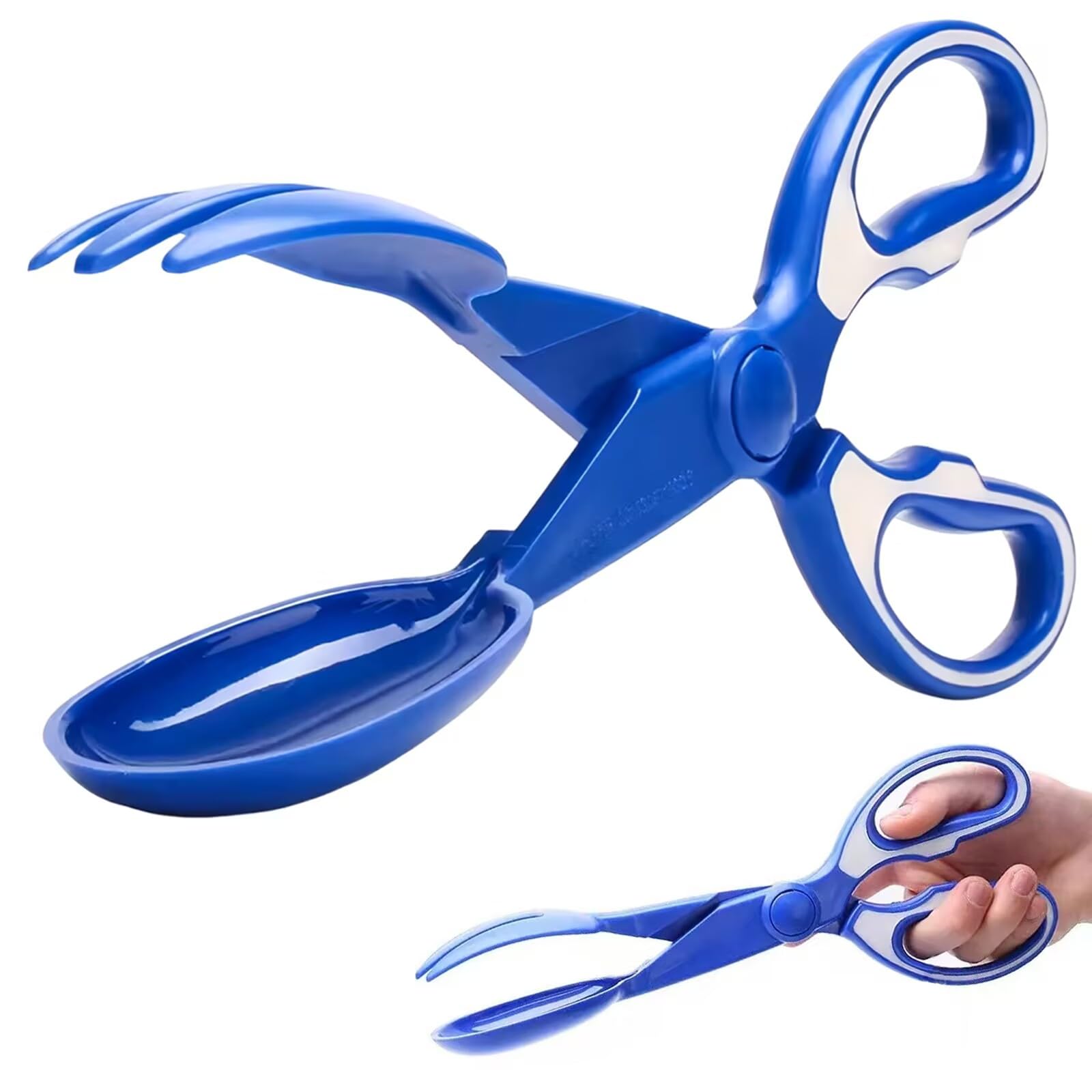 Xrten Scoop Pickup Tool Blue ，Pets Dogs Cats Portable Scooper Practical Compact