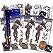 Halo Stickers Decals Set -- 8 Sheets, Water & Tear Resistant Stickers for Laptop, Car, Backpacks + Specialty Door Hanger (Halo Party Supplies)