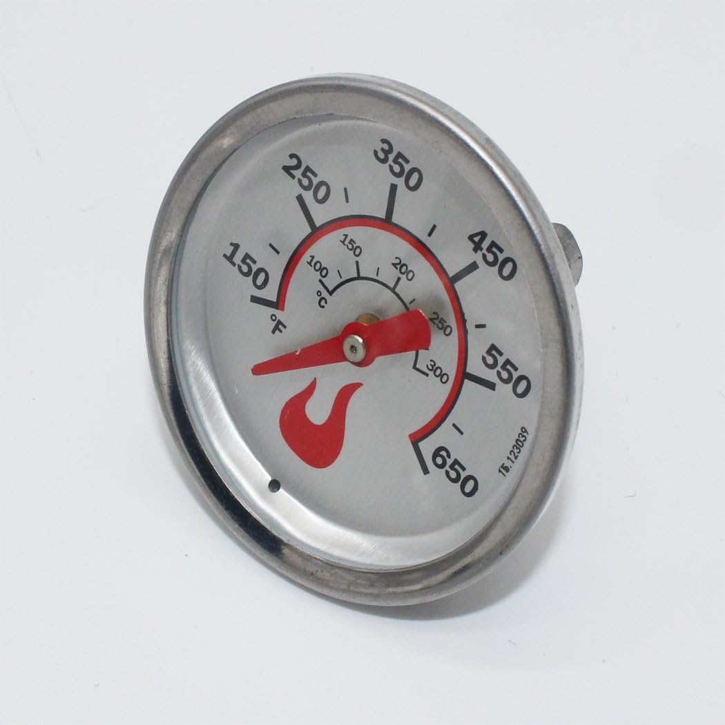 Grilling Corner 1.85" Grill Thermometer Heat Indicator, Heat Gauge for Charbroil 463334615, 463344116, 463275517, 463276517, 463361017, 463376017, 463376117