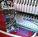 CAMFive CFHS 1506 10H, 6 heads, 15 needle Flat embroidery machine, includes sequin and cording attachment. Free onsite installation & training and unlimited support