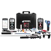 Tramex Water Damage Restoration Master Kit WDMK-X, Infrared Thermometer | MEX5 &amp; CMEX5 Moisture Meters, Datalogger, RH Probe, Electrode &amp; Pins, Moisture &amp; Humidity Evaluation in Building Structures