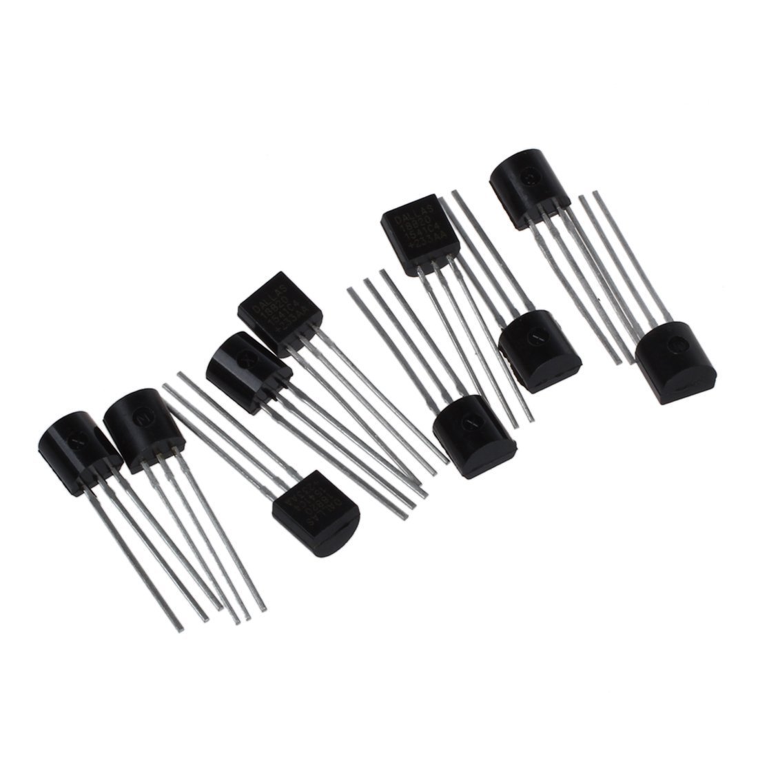 NAMVO 10PCS DS18B20 Digital Temperature Sensor/Fit for Long-Distance Multipoint Temperature Detection System