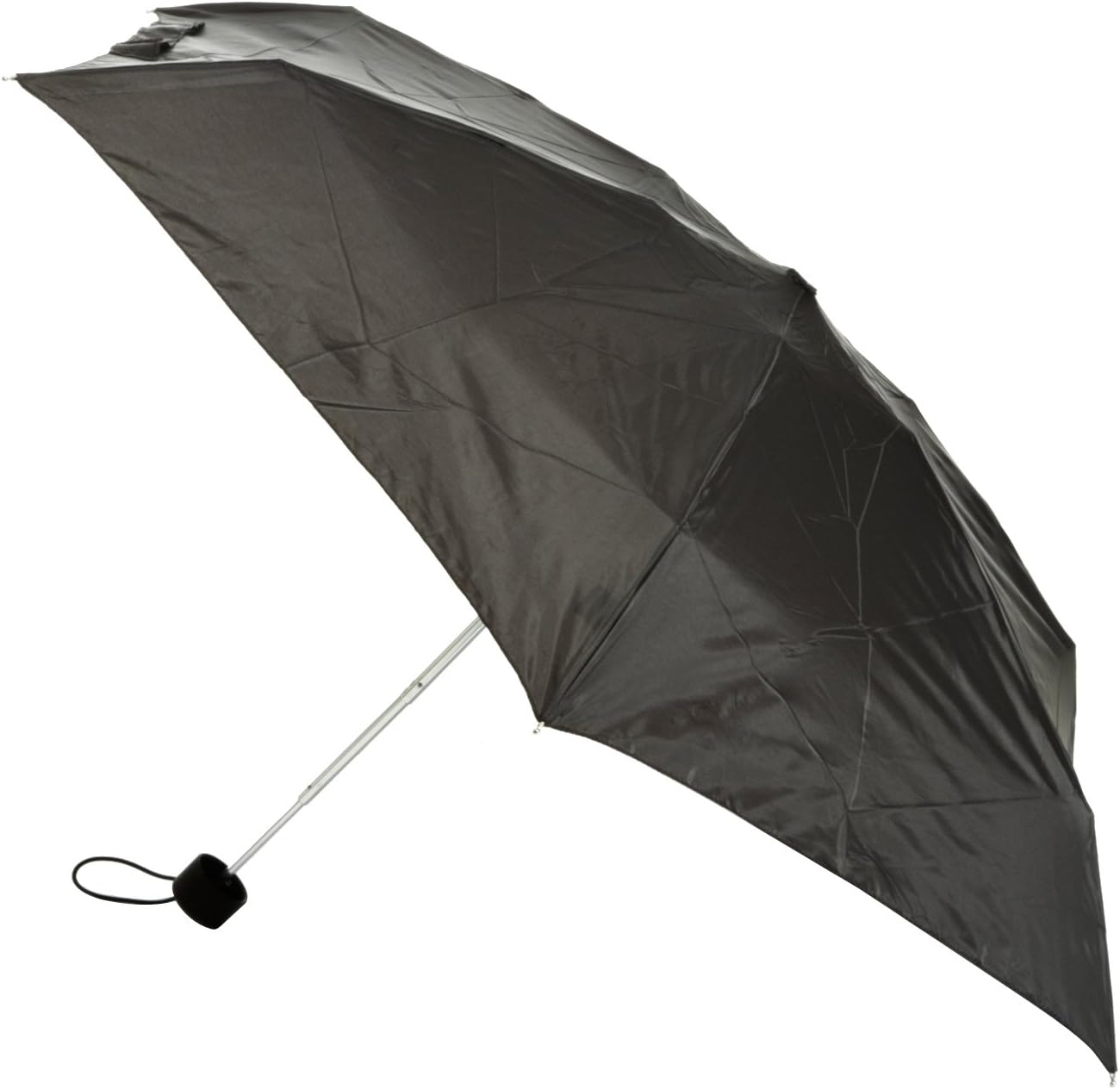 Totes Mini 5 Thin Plain Umbrella Black Amazon.co.uk Luggage