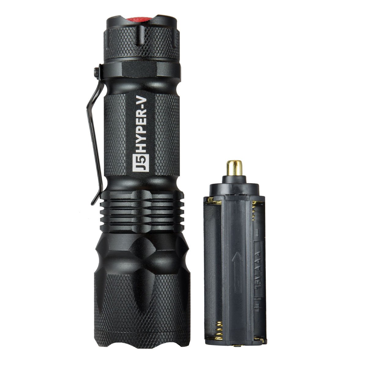 J5 Hyper V Tactical Flashlight Amazingly Bright 400 Lumen LED 3 Mode
