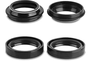 Cyleto Front Fork Oil Seal and Dust Seal Kit 41 x 54 x 11mm for Honda VT1100 SHADOW ACE 1985-1998 / VT 1100 CS 1995 / VT1100C SHADOW 1100 SPIRIT 1100 1992-2007