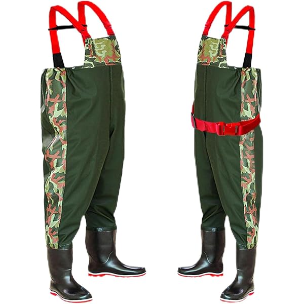 Amazon Women's Fishing Waders With Boots Chest Waders, PVC