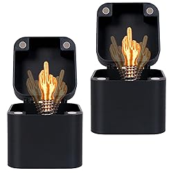 DASDSA Middle Finger in A Box, Gag Gifts, White