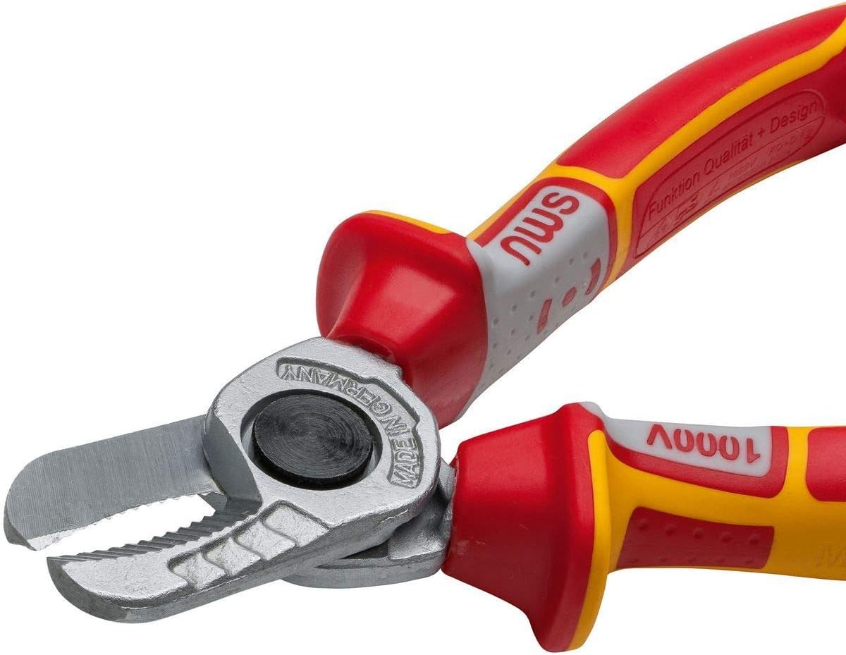 NWS N543061 160mm VDE Cable Cutter, Red, durchmesser 22 cm - Image 3