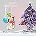 Qedertek Solar String Lights 72ft 200 LED Fairy Christmas Lights, 8 Modes Ambiance Lighting for Outdoor, Patio, Lawn, Landscape, Garden, Home, Wedding (Multi-Color)