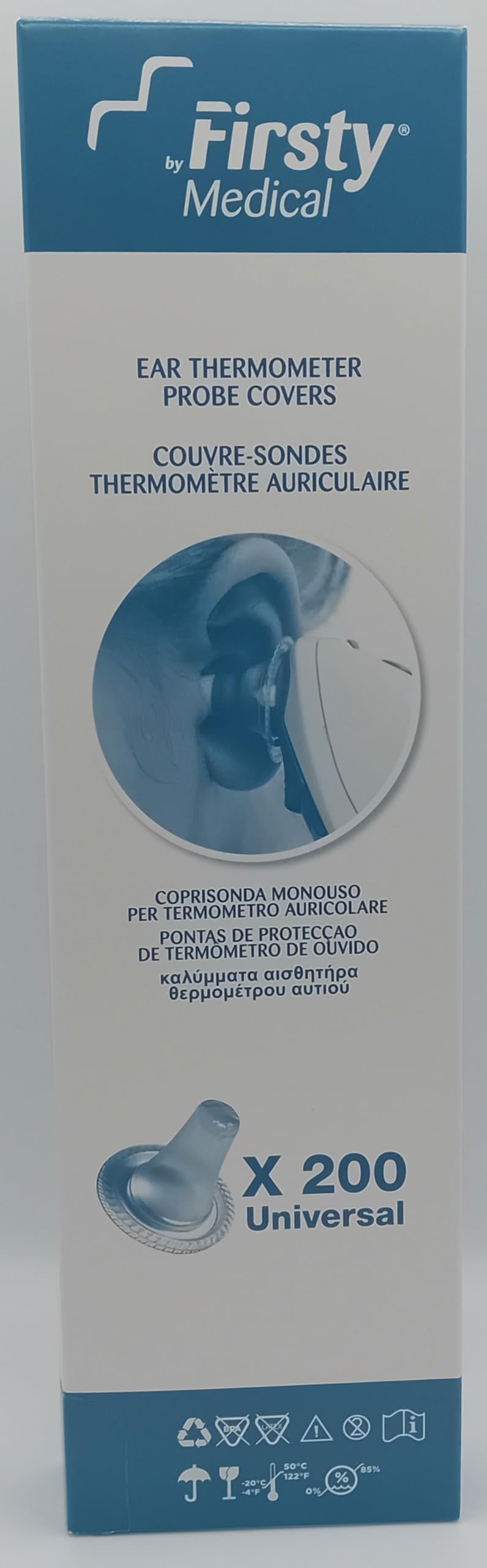 Thermoscan Braun Replacement Probe Cover For Thermometer, 20pcs (Pack of 4)