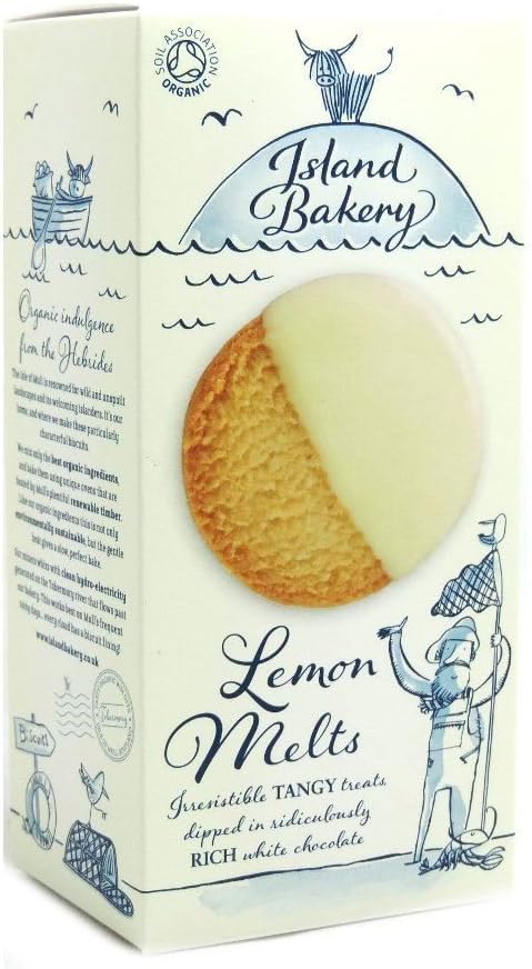 Island Bakery - Lemon Melt Biscuits - 35g x 30 - Organic