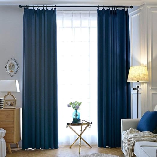 Amazon.de: JDK Verdunkelungsvorhänge, Reine Farbe Wärmeisoliert