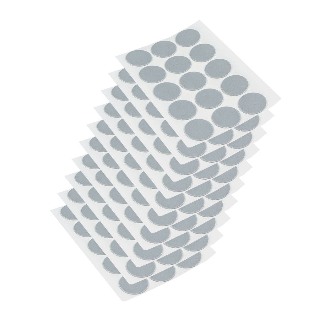 Emuca - Cap Cover Screw, Grey, Ø20mm (0,8 inch), Set of 150