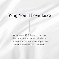 Brooklinen Luxury Sateen 4 Piece Queen Size Sheets