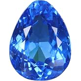 REAL-GEMS - 16. Carat Blue Corn-flower Sapphire Oval Cut Loose Gemstone For Gifts