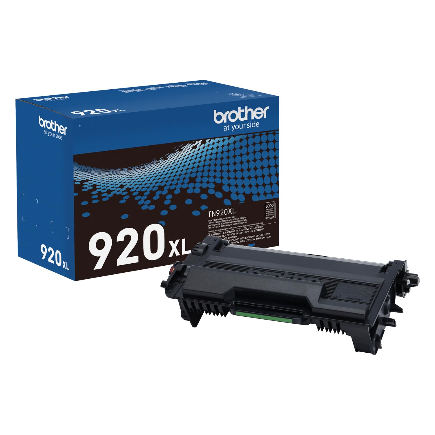 Photo 1 of Brother Genuine Cartridge TN920XL High Yield Black Toner,1 Pack
