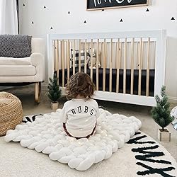 Wonder Space Knotted Braided Plush Mat, Baby Infant
