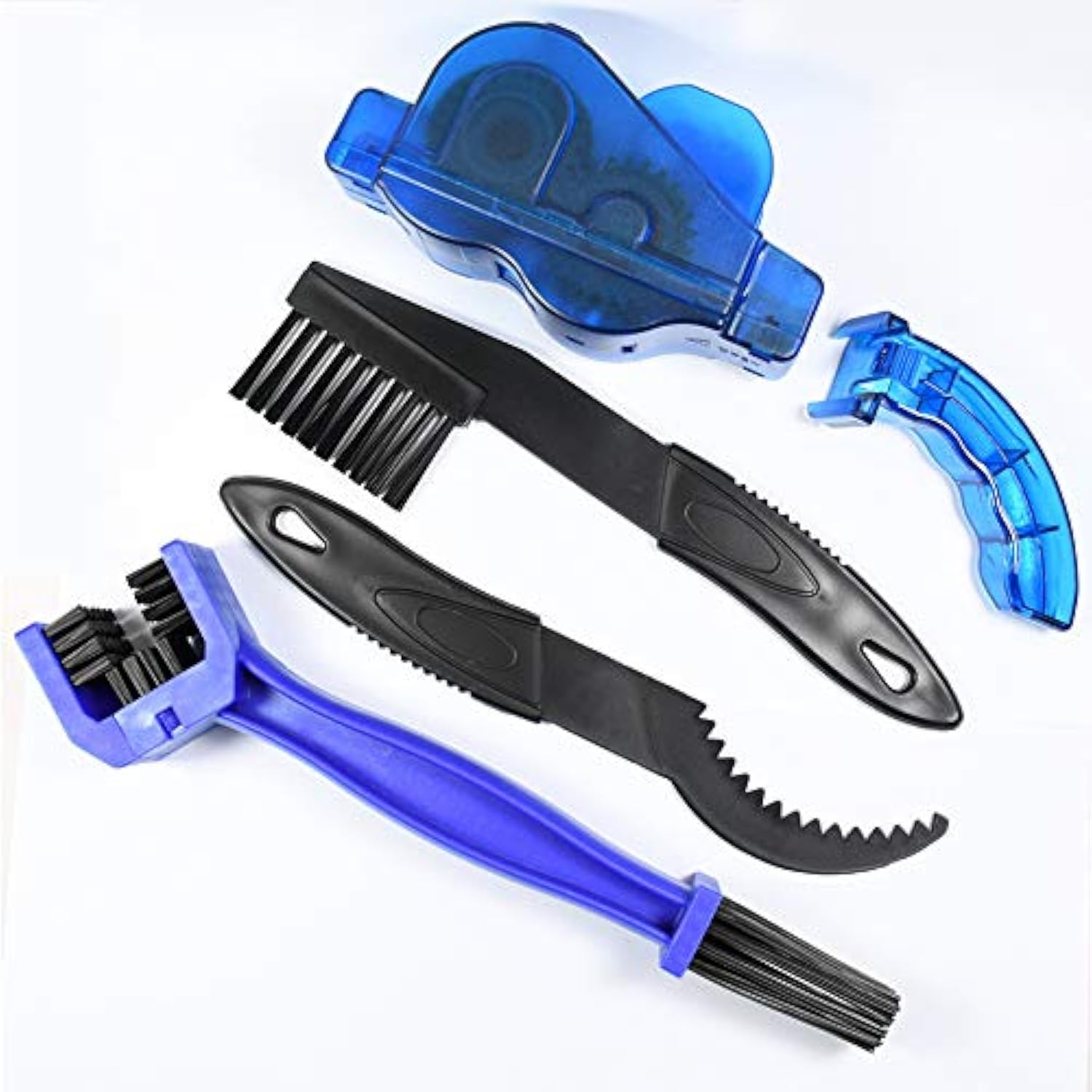 WANGCL 4 Pieces Bike Chain Cleaner Kit Professional Accessories for Deep Chain Cleaning Suitable for All Kinds of Bicycle Maintenance