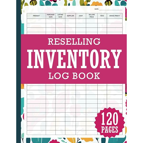 Amazon.com: Inventory Log Book: Simple Inventory Book For Small