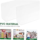 STOBOK Clear L Shape Shelf Dividers 10-Pack for Closet Organization view 5