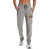 ZITY Mens Fleece Joggers Warm Winter Sweatpants with Zipper Pockets Workout Running Athletic Pants