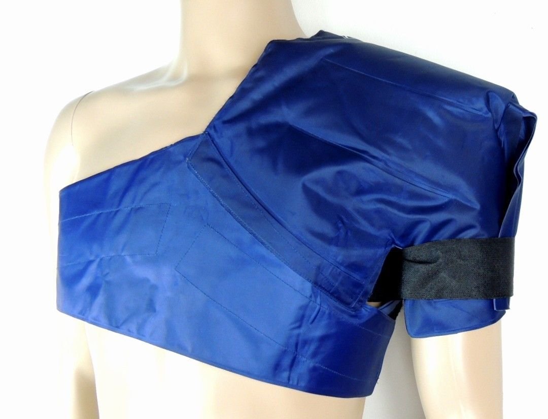 Shoulder Hot Cold Ice Pack Wrap - High Amount of Gel for High Efficiency - Confortable Nylon Wrapping Which Doesn't Leak