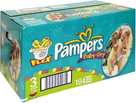amazon pampers baby dry size 3