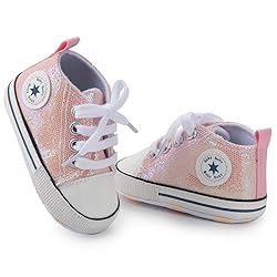 KKIIDDSS Unisex Baby Girls Boys Canvas High-top
