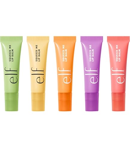 Amazon.com : e.l.f. Squeeze Me Lip Balm Trio, Includes Strawberry