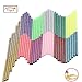 LEOBRO 12 Color 72 Pieces Hot Glue Gun Sticks 7mm By 10 cm Hot Melt Glue Sticks Mini for DIY Art Craft