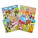 Sprogs Set of 4 Felt Storyboards w/Storage Bag, 3 Little Pigs, Gingerbread Man, Goldilocks, Red Riding Hood, SPG-ENA1021-SO